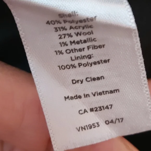 Dark Academia Dress Sleeveless Multitone Tweed Holiday Office Wear - Picture 10 of 14